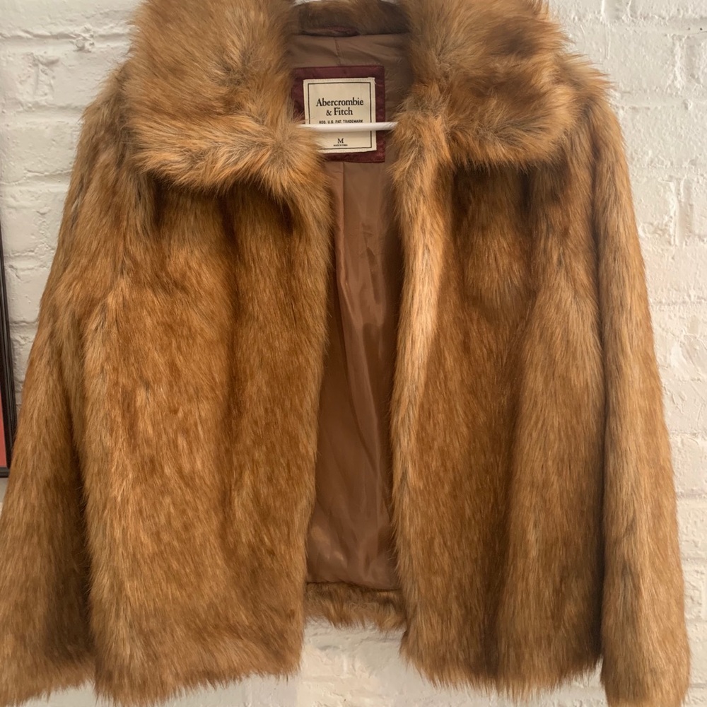 Abercrombie Faux Fur Jacket